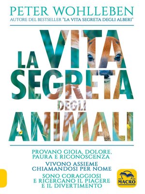 cover image of La vita segreta degli animali